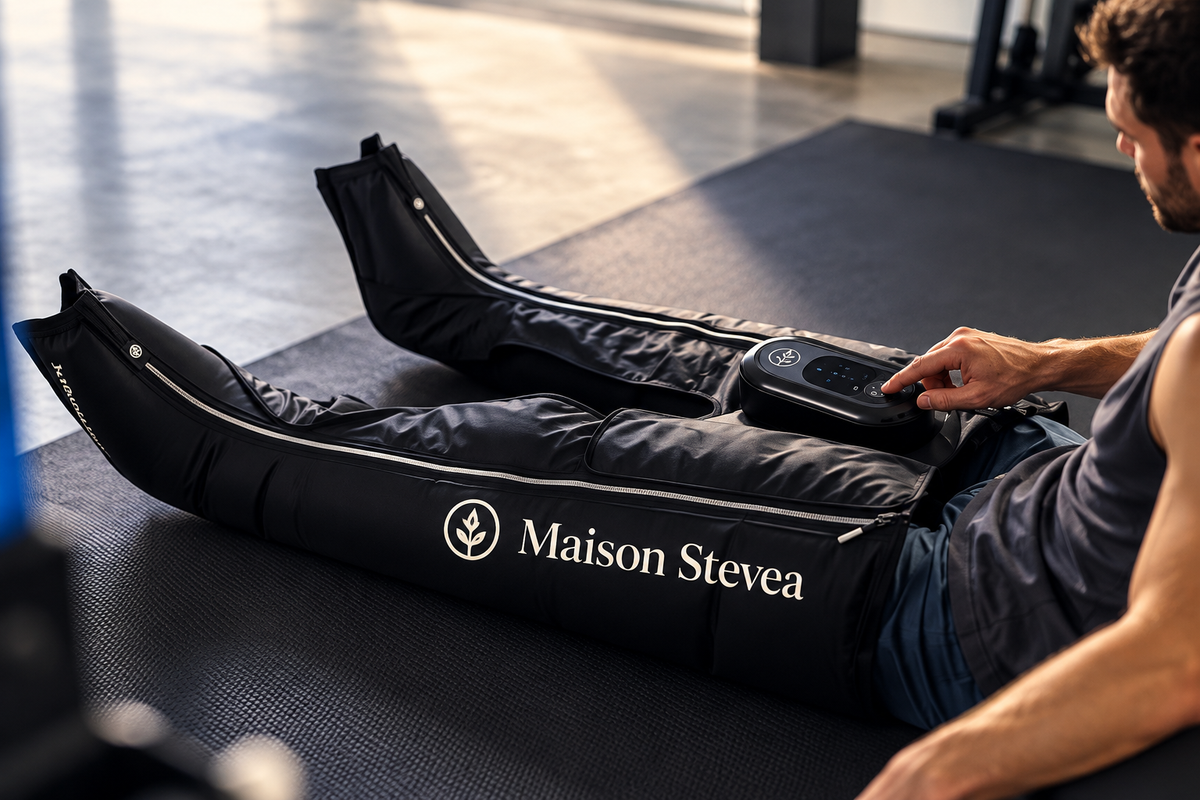 Stevea Recovery™ — Bottes de Pressothérapie