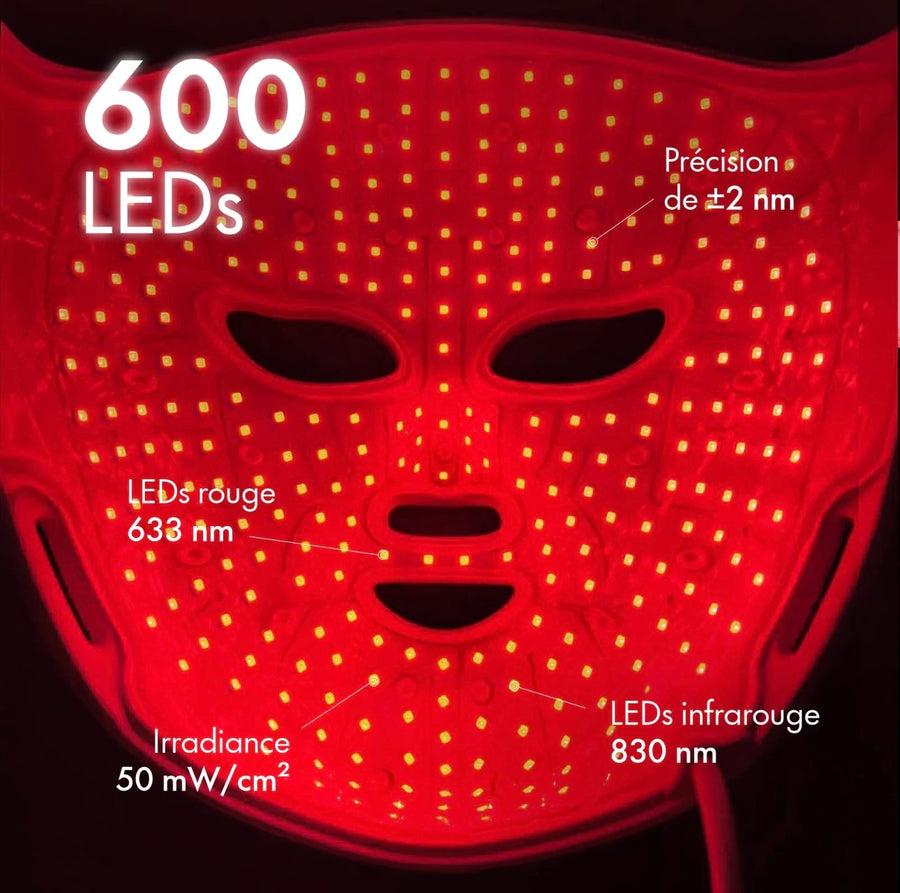 MaisonStevea™ — Masque de Photothérapie LED Rouge