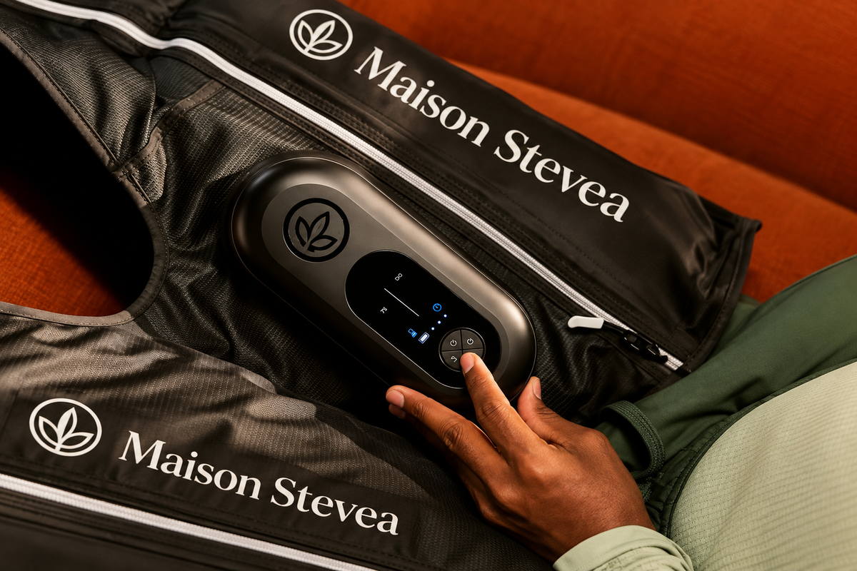 Stevea Recovery™ — Bottes de Pressothérapie